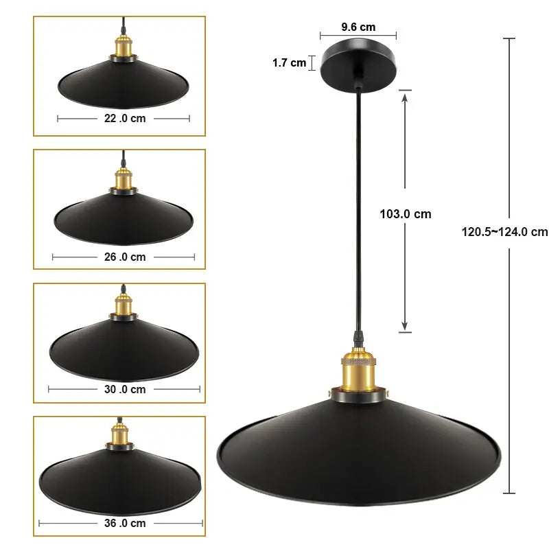 Vintage industriële hanglamp | Viora