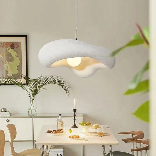 Wabi Sabi hanglamp, Wit, Creamy wit en grijs | Japandi