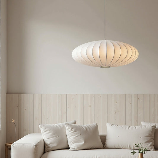 Wabi Sabi hanglamp zijde | Japandi