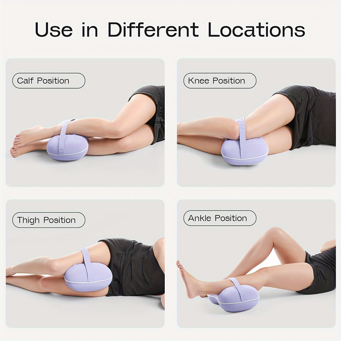 Orthopedisch Knie- en Beensteunkussen met Koelhoes