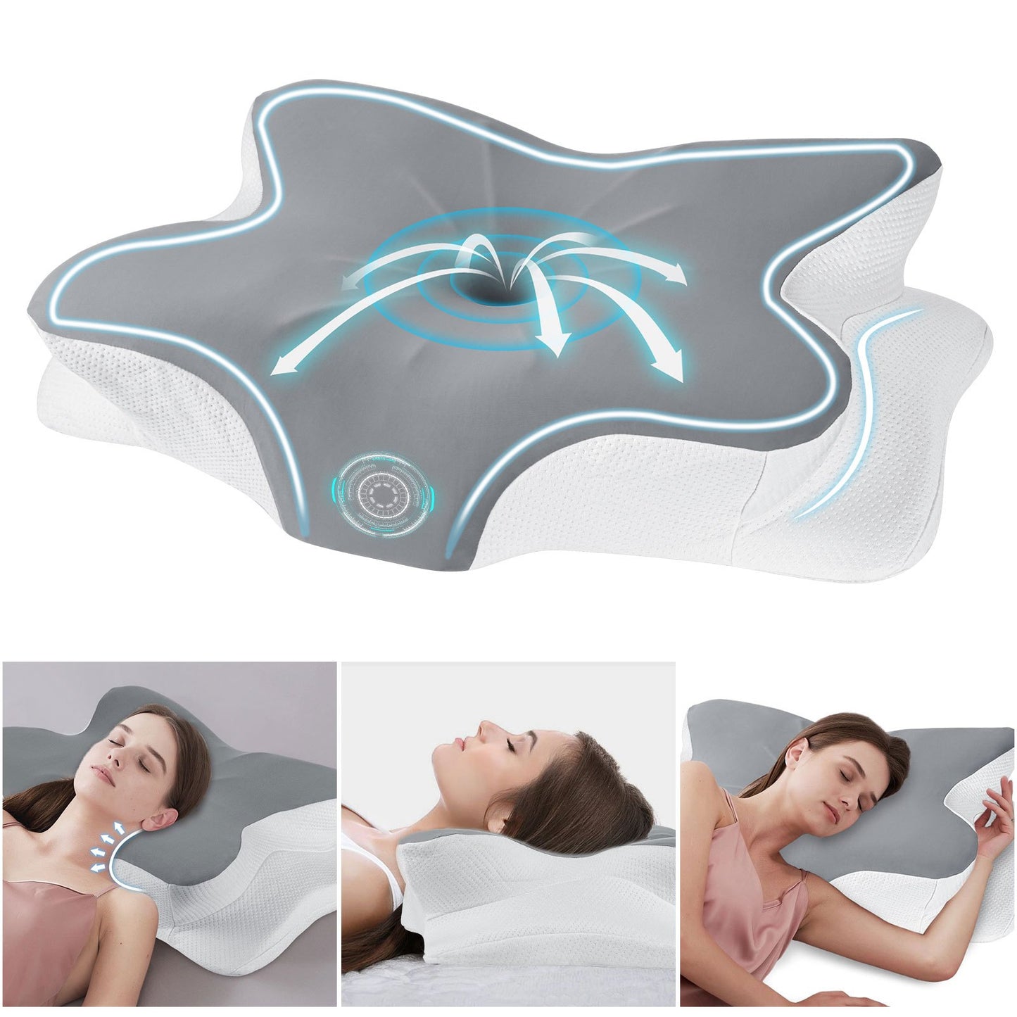 Pijnverlichtend Geheugenschuim Kussen