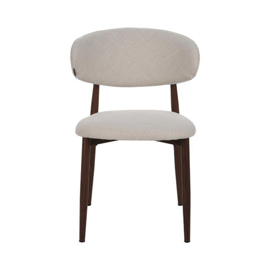 Eetkamerstoel Lara linnen off white