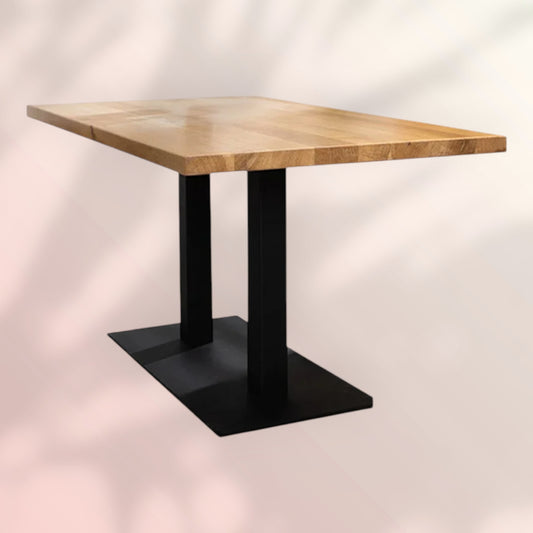 Eettafel Sven eikenhout 140 x 80 cm