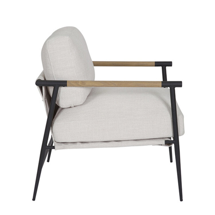 Fauteuil Jade linnen off white