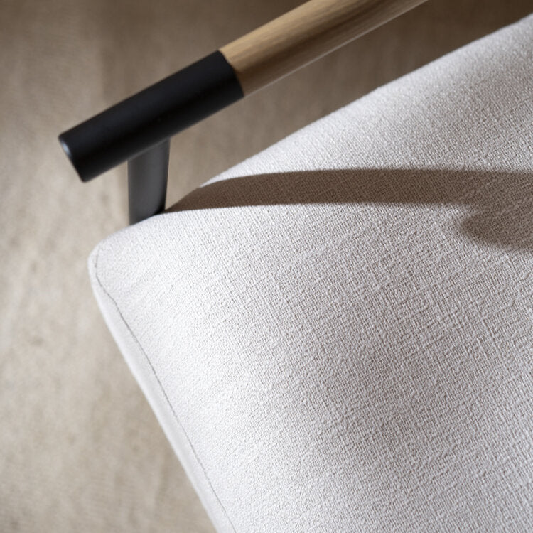 Fauteuil Jade linnen off white