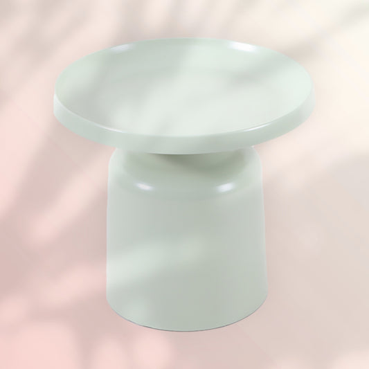 Salontafel Donna rond metaal lichtgroen