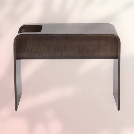 Scandinavische bijzettafel / salontafel Isla 60x35x45 walnoot