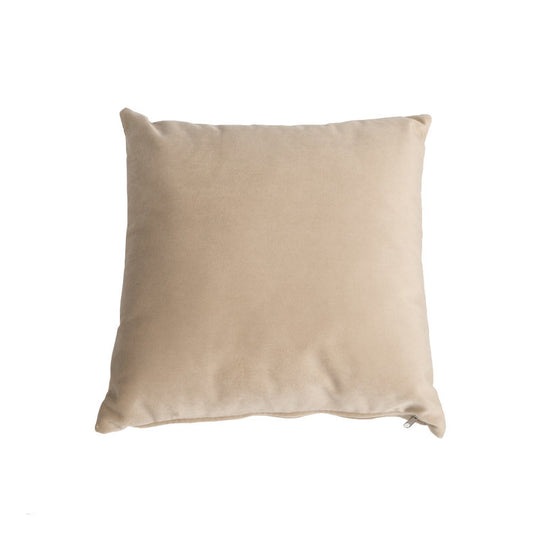 Sierkussen Anna velvet beige 45 x 45 cm