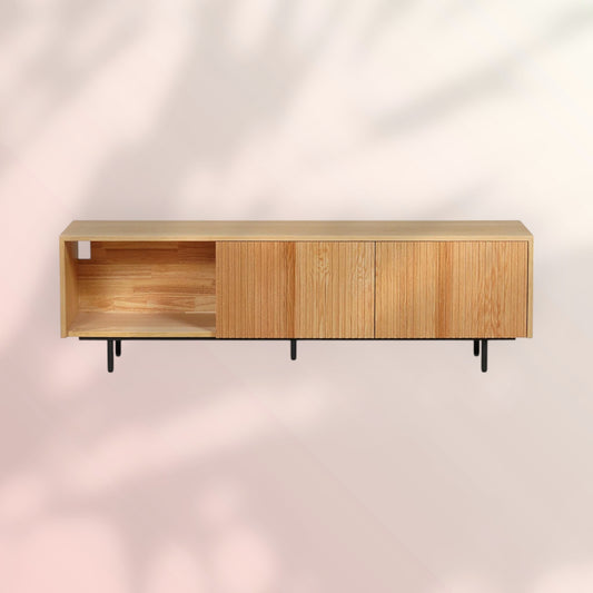 Tv-meubel Ray blank eiken 150 cm