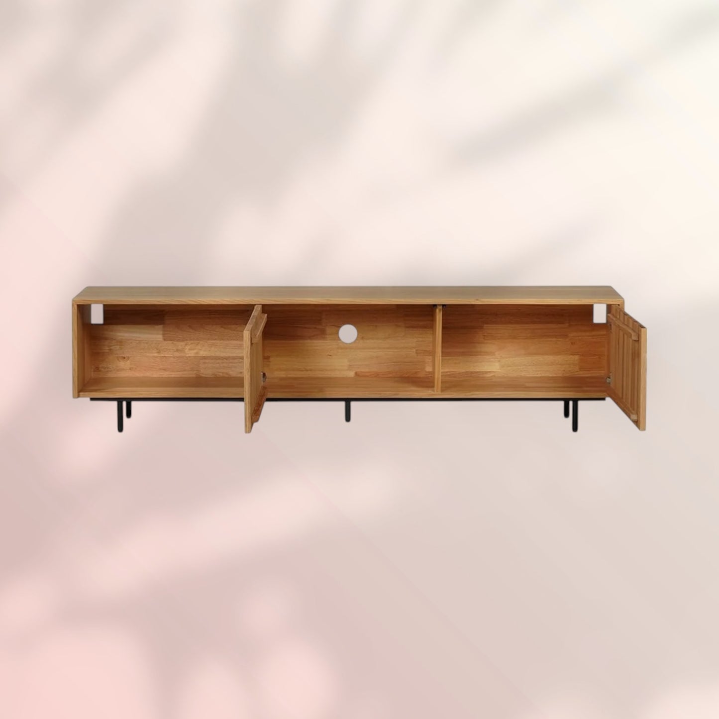 Tv-meubel Ray blank eiken 180 cm