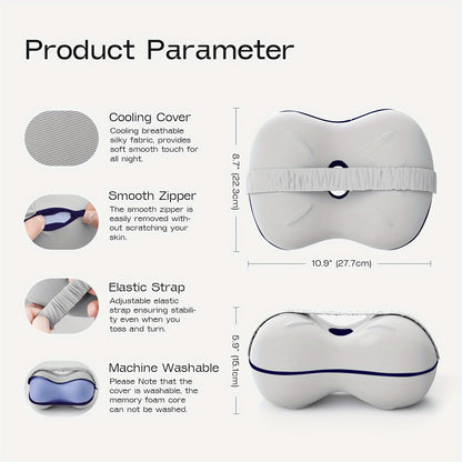 Orthopedisch Knie- en Beensteunkussen met Koelhoes