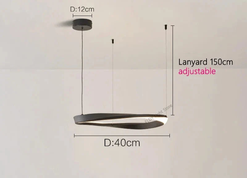 Design hanglamp zwart perfectie van imperfectie | Lucerna