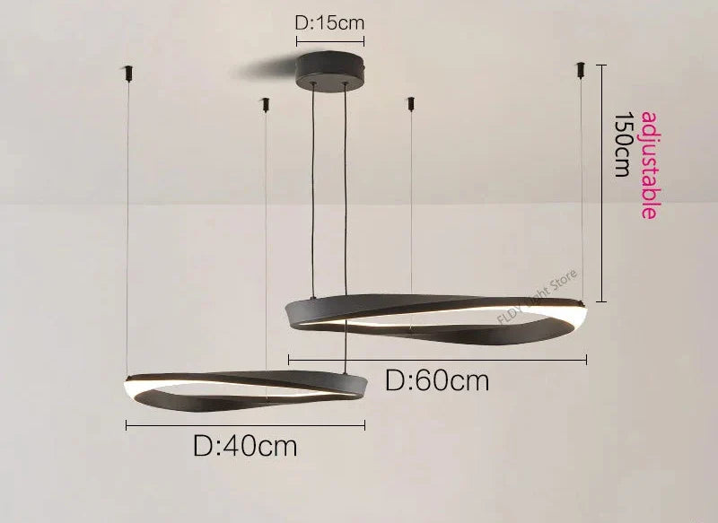 Design hanglamp zwart perfectie van imperfectie | Lucerna