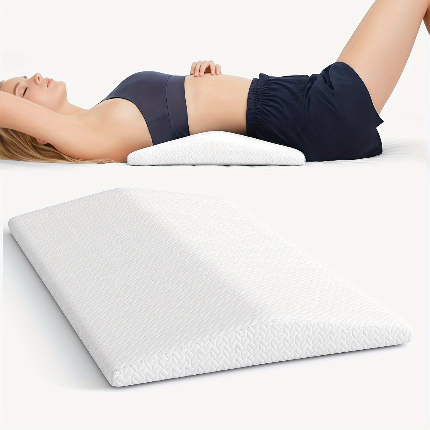 Ergonomisch Bedrugkussen voor Ondersteuning