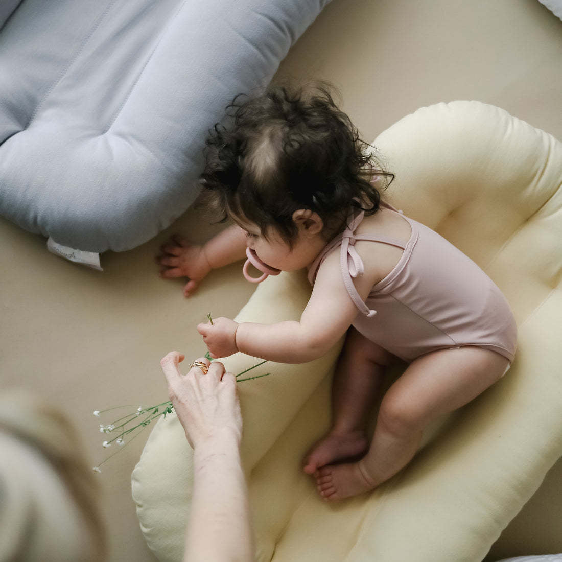 Baby Nest Newborn Breathable Cotton Bed