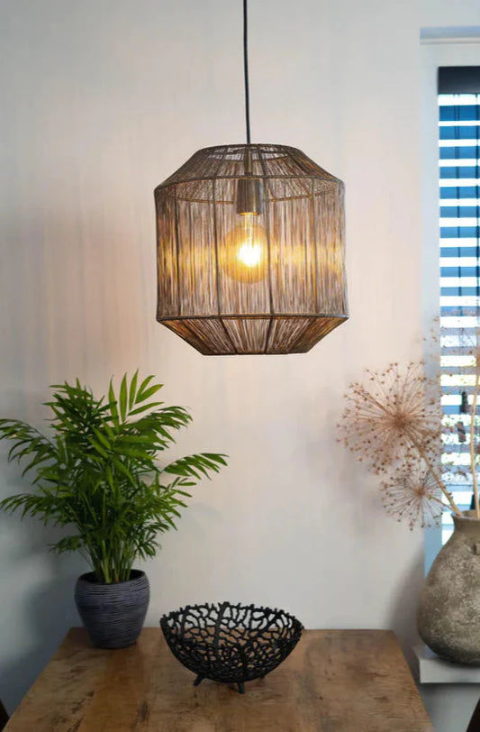 Hanglamp SENNA antiek brons