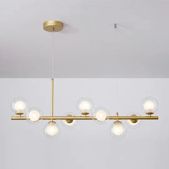 Hanglamp eettafel 9-delig in zwart of goud | Convexum