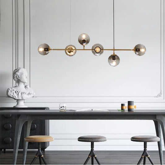 Hanglamp eettafel zwart of goud | Convexum