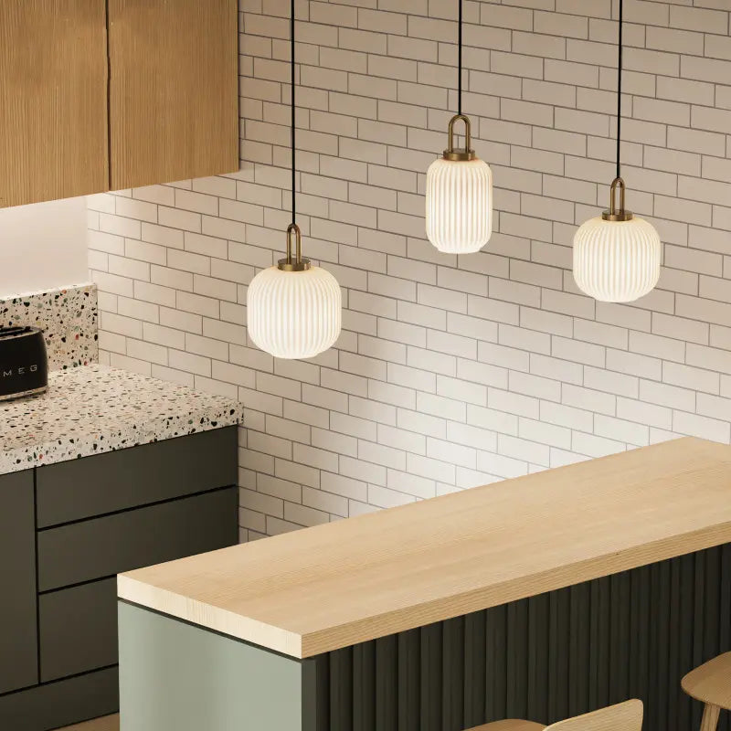 Hanglamp glas melkglas | Vitrum