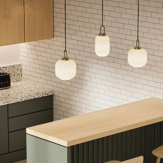 Hanglamp glas melkglas | Vitrum