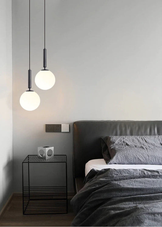 Moderne hanglamp met goud of zwart | Flora