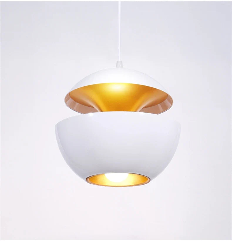 Hanglamp industrieel in zwart of wit | Aurum