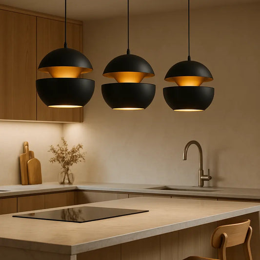 Hanglamp industrieel in zwart of wit | Aurum