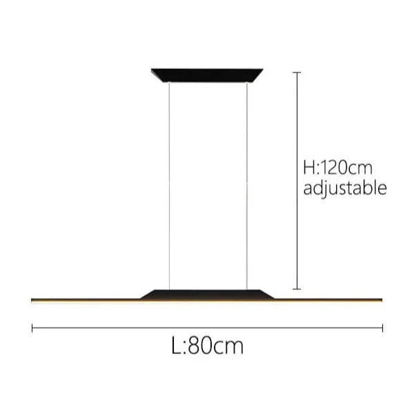 Minimalistische hanglamp kookeiland | Glød