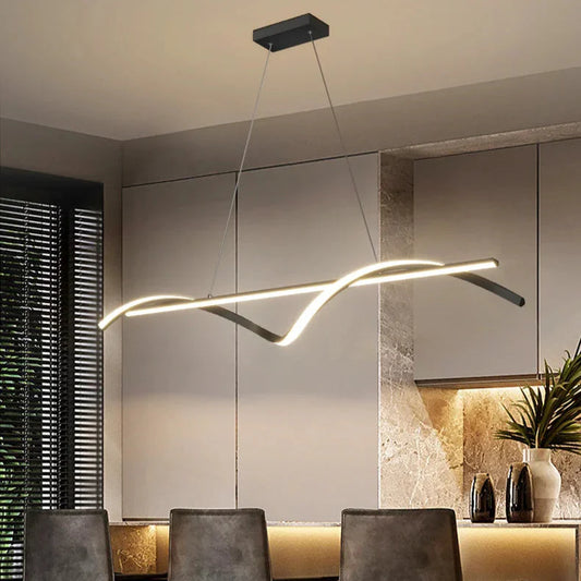 Design hanglamp met krul | Gnistør