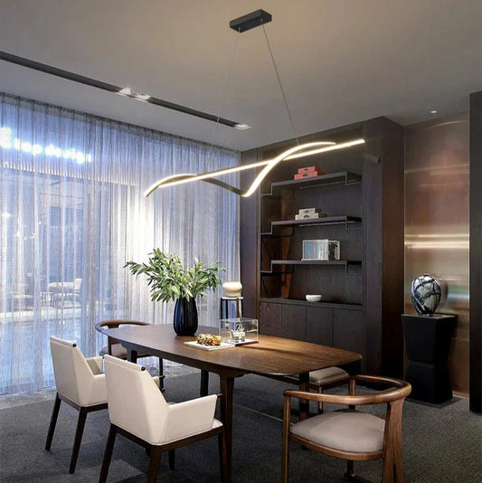 Design hanglamp met krul | Gnistør