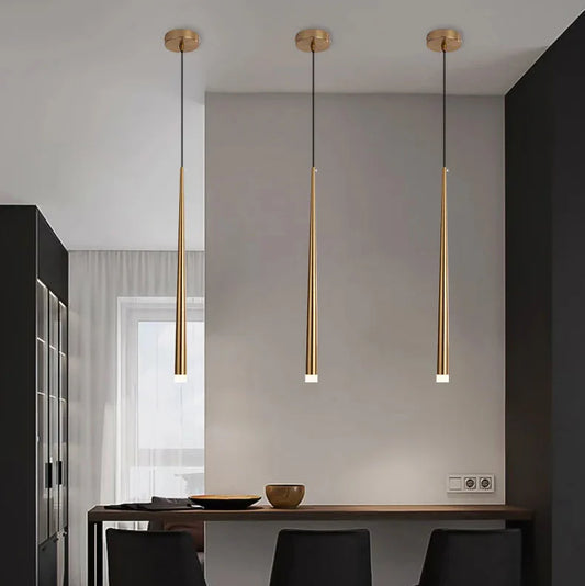 Minimalistische hanglamp voor meerdere ruimtes | Gnistør