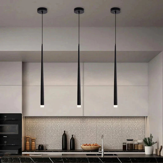 Minimalistische hanglamp voor meerdere ruimtes | Gnistør