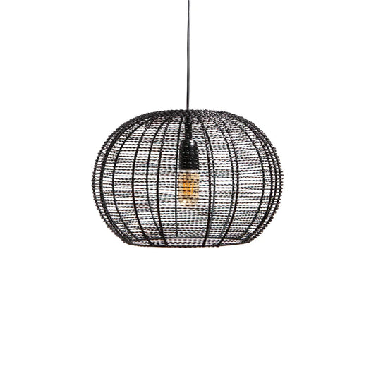 Hanglamp LUCAS mat zwart