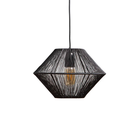 Hanglamp CHARLY mat zwart