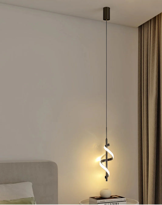 Moderne hanglamp goud en zwart | Gnistør
