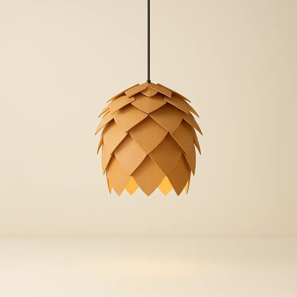 Hanglampen van hout eiken lamp | Lignum