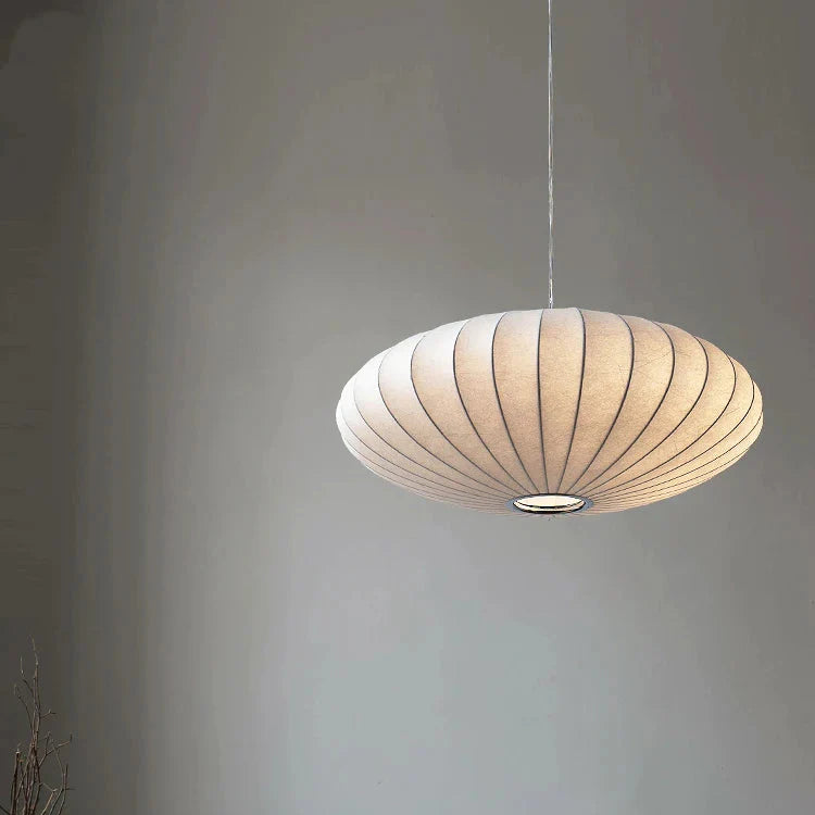 Wabi Sabi hanglamp zijde | Japandi