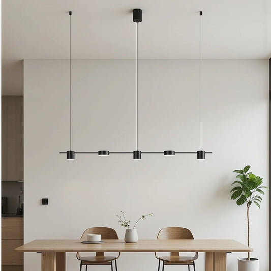 Hanglamp eettafel zwart | Aurum