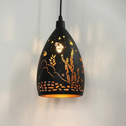 Moderne hanglamp zwart