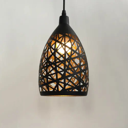 Moderne hanglamp zwart