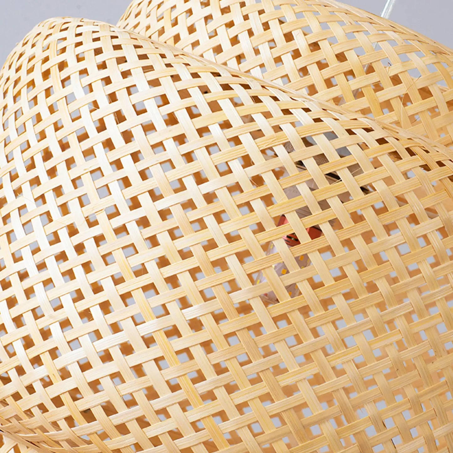 Rieten hanglamp voor meerdere ruimtes | Rattan