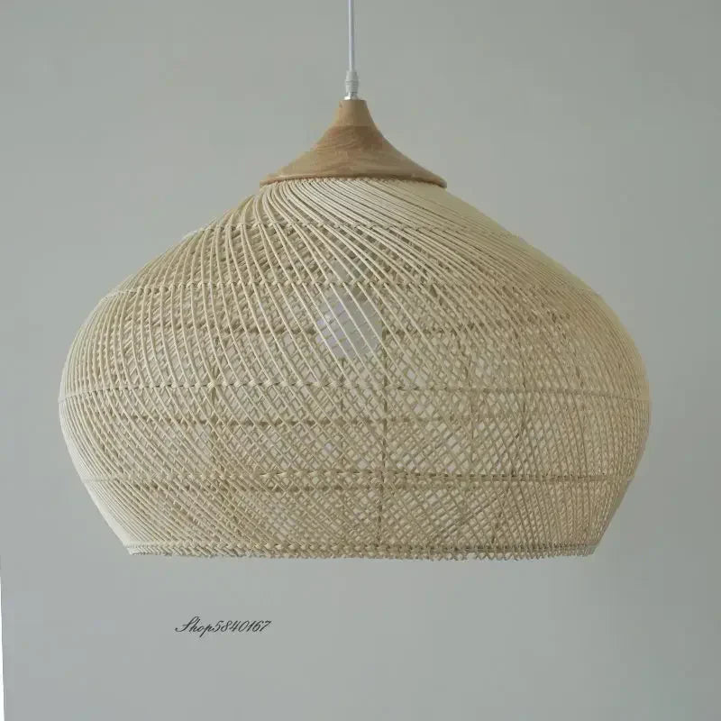 Rotan hanglamp beige | Rattan