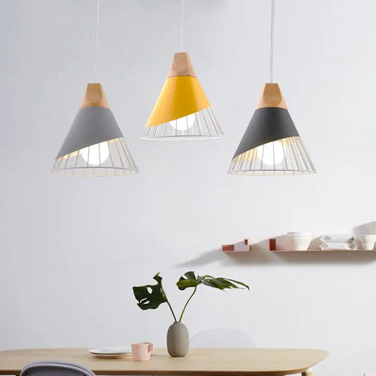 Scandinavische hanglamp, in 7 kleuren | Dånsk