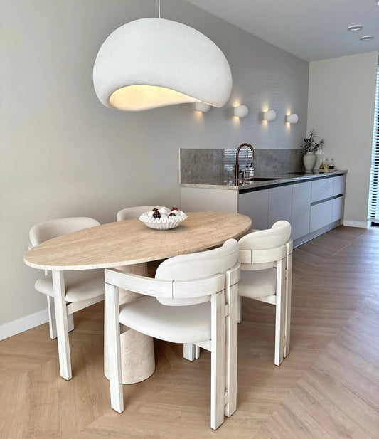 Wabi sabi hanglamp bekend van Libelle | Japandi